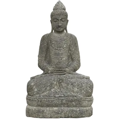 Produktbild von Buddha Figur Mango in Gebetshaltung 84 x 72 x 120 cm
