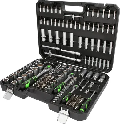 Produktbild von KS Tools COMPETITION 1/4+3/8+1/2 Steckschlüssel-Satz, 191-tlg.