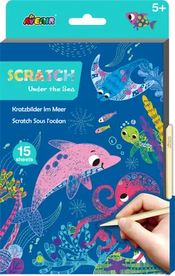 Obrázek produktu pro Omalovánka s motivem podmořského světa, formát A5