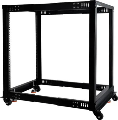 Produktbild von ES 19" Open Frame Serverrack , Rack (schwarz, 15 Höheneinheiten)