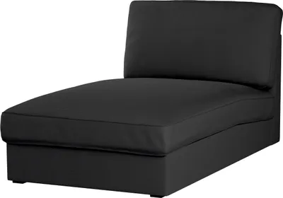 Productafbeelding van Dekoria beschermhoes voor Kivik loungestoel, zwart, hoes voor Kivik loungestoel
