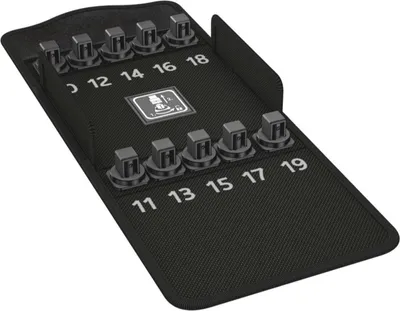 Produktbild von Wera 9408 Textile Box 8790 HMC HF 1, leer, Schwarz, Textil, China, 157 mm, 127 mm, 55 mm