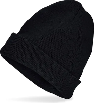 Produktbild von 80er Jahre Kostüm Beanie Mütze | Schwarz