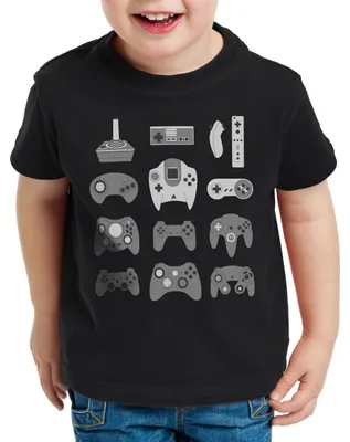 Produktbild von style3 Game Pad T-Shirt Kinder controller videospiel spielekonsole