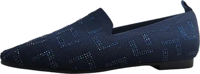 Immagine prodotto di Scarpe da donna, mocassini, scarpe basse, blu, casual