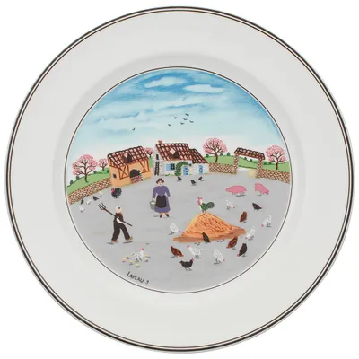 Obrázek produktu pro Villeroy & Boch Design Naif jídelní talíř kuřecí farma 27cm
