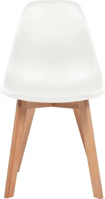Obrázek produktu pro vidaXL Jídelní židle 6 ks. Bílé plastové