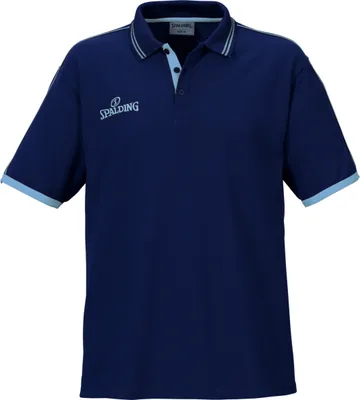 Produktbild von Spalding Polo Shirt - blau/blau - Größe: L, 300279704