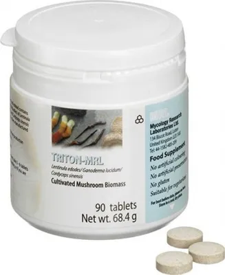 Obrázok produktu pre Mrl Triton: Cordyceps + Reishi + Shiitake 90Tbl