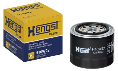 Imagen del producto de Filtro de aceite roscado de 86 mm, marca HENGST FILTER, compatible con, entre otros, el VOLVO FH12