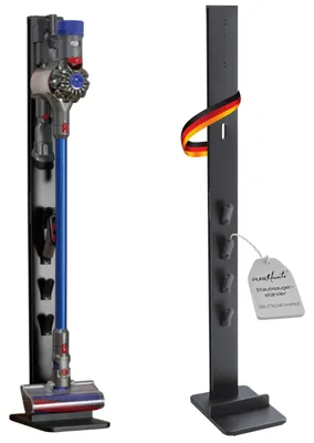 Staubsauger-Ständer für Dyson V6-V15, schwarz
