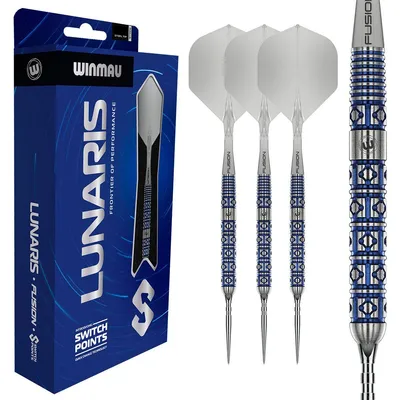 Productafbeelding van Winmau - Steeldart Lunaris 1555 - 90% wolfraam, 23 gram.