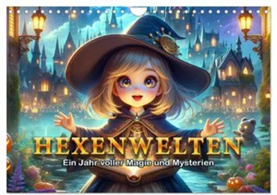 Produktbild von Hexenwelten: Ein Jahr voller Magie und Mysterien (Wandkalender 2026 DIN A4 quer), CALVENDO Monatskalender
