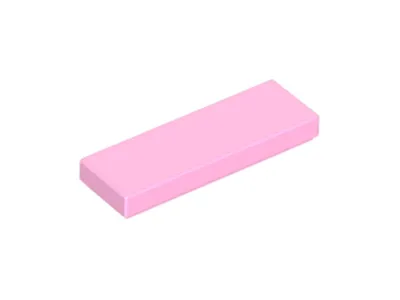Produktbild von Lego® 1x3 Fliesen 63864 - 1 Stück Hellrosa