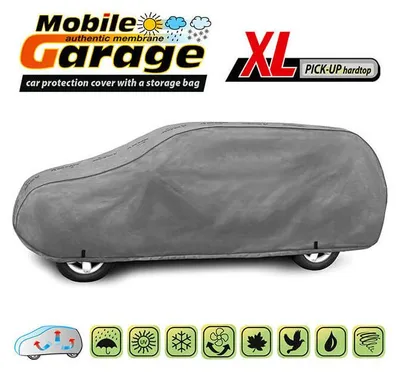 Produktbild von Hochwertige Kegel-Abdeckung für Pick-up, Größe XL 490–530 × 150–160 cm