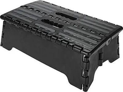 Klappbarer Tritthocker, Kunststoff, bis 100 kg, rutschfest, faltbar