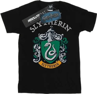 Produktbild von Harry Potter - "Slytherin" T-Shirt für Damen BI26577 (L) (Schwarz)