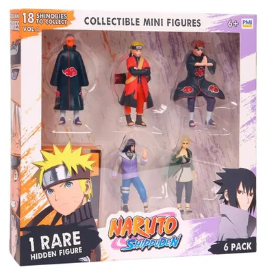 Immagine prodotto di Piccole figure di Naruto Shippuden - set di 6 Sorpresa!