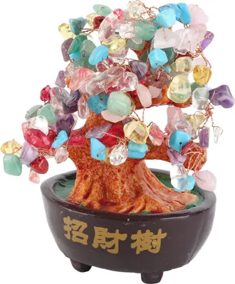 Image de Arbre décoratif Arbre à monnaie Bonsaï Ornement de décoration pour la richesse et la chance pour la maison