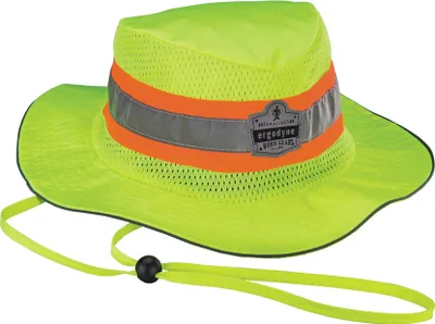 Produktbild von Ergodyne Cooling Ranger Sun Hat Chill-Its 8935MF Hi-Vis, limetková, veľkosť L/XL 12595