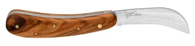 Produktbild von PREMAX Klappmesser - Griff aus Olivenholz 89308 4060 Edelstahl - Olivenholz 9 cm / 3,5