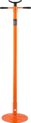 Produktbild von VEVOR Unterhub-Stützständer, 750 kg Tragkraft, Hebebühne von 134 bis 193 cm, lagermontierter Stangenheber mit Drehgriff, Selbstsichernde Gewindeschraube, Unterstützung von Fahrzeugkomponenten