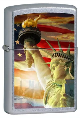 Produktbild von Feuerzeug Winddicht Zippo  207 Statua Mann Metall Silber