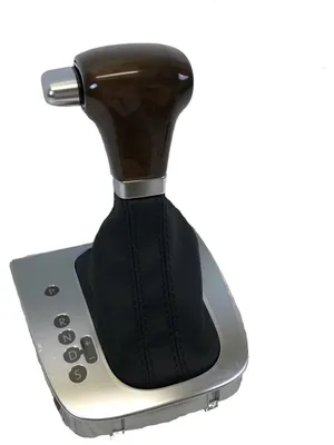 Imagen del producto de Palanca de cambios original para VW Golf V, modelo 5/6 velocidades, referencia 1K, para transmisión DSG, con pomo de cuero negro