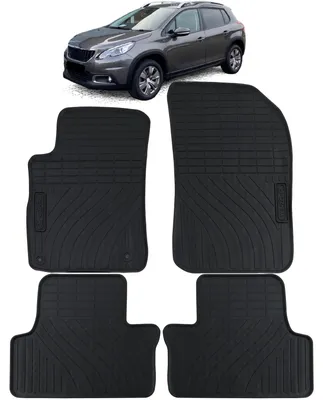 Obrázek produktu pro Koberečky do interiéru, přední/zadní, pro Peugeot 2008 I, rok výroby 2013-2019, prémiová guma