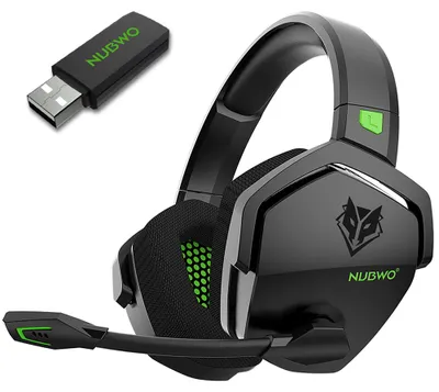 Produktbild von NUBWO G06 2,4 G Wireless Gaming Headset 3,5 mm kabelgebundener Sportkopfhoerer BT-Headset Rauschunterdrueckung mit Mikrofon