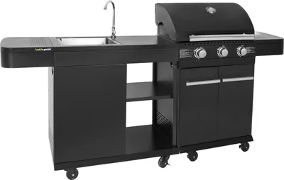 Image de Cuisine extérieure modulable FYRA - 3 brûleurs
