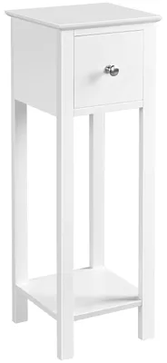Immagine prodotto di Yaheetech: comodino con 1 cassetto e 2 ripiani, design semplice