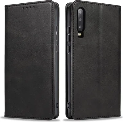 Produktbild von Handyhülle für Huawei P30 Kunstleder Flip Cover Hülle Handytasche Case Kartenfach Farbe: Schwarz