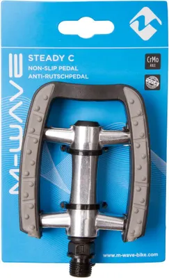 Produktbild von M-Wave Anti-Rutschpedale, Silber/Schwarz, 311040.0