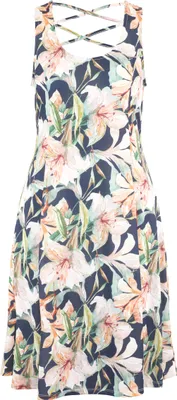 Produktbild von LASCANA Sommerkleid marine-apricot-bedruckt Größe 38