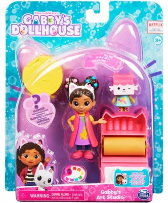 Obrázek produktu pro Gabby's Dollhouse GDH PYS Cat-tivity Pk1 Art Studio GML, 3 rok/roky, Vícebarevný