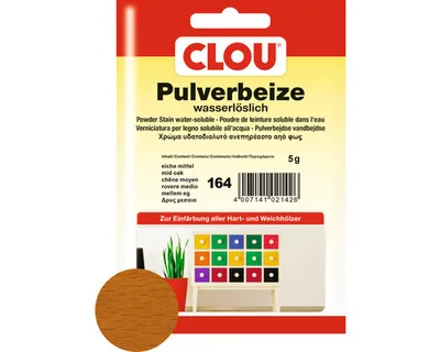 Produktbild von Clou Pulverbeize eiche mittel 5 g