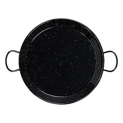 Zdjęcie produktu dla Patelnia głęboka z uchwytami ze stali emaliowanej na czarno Vaello (Ø 38 cm)