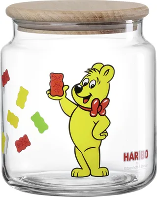 Immagine prodotto di Ritzenhoff & Breker Vorratsdose Haribo Allover, Glas, Bunt, 1.1 L, 822885