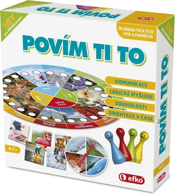 Obrázok produktu pre Efko Poviem vám - vzdelávací súbor hier