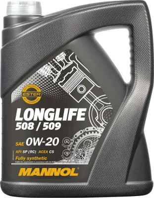 Obrázok produktu pre Mannol Longlife 508/509 0W-20 5 litrov
