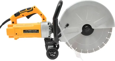 Immagine prodotto di Macchina per il taglio del calcestruzzo, motore da 3000W, lama da 14 pollici, giallo, UE