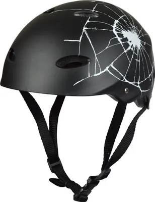 Produktbild von Apollo Skaterhelm Herren, Damen und Kinder | Kinderfahrradhelm | Verstellbar | Skateboard, Bmx Helm Kinder | Größe L/XL (55-62 cm) - Broken Design