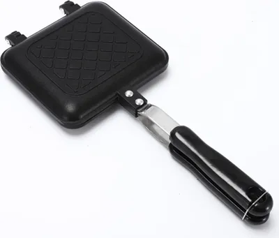 Obrázok produktu pre Sendvičovač na toasty, sendvičovač na grilovanie s nepriľnavým povrchom a izolovanou rukoväťou, sendvičovač na horúce sendviče s grilovaným syrom