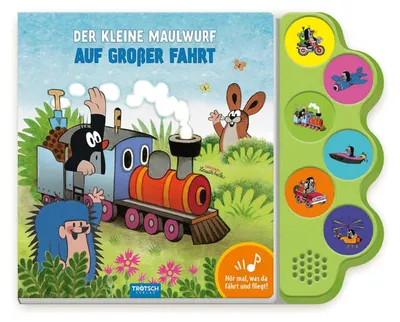 Zdjęcie produktu dla TRÖTSCH - Der kleine Maulwurf Soundbuch Auf großer Fahrt| Ab 18 Monate
