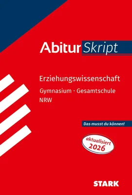 Obrázek produktu pro STARK Erziehungswissenschaft - AbiturSkript NRW