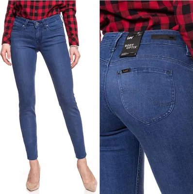 Produktbild von LEE, Damen Jeanshose, Skinny fit, SCARLETT, W24 L31, Blau, Jeans, baggyjeans, buggy
