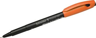 Produktbild von Fineliner Topliner 967 orange Packung mit 10 Stück
