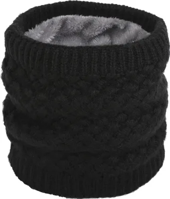 Produktbild von Frauen Mann Mode Soft Thermal Wollgarn Kragen Winter Kreis Hals Schal