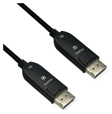 Obrázok produktu pre ROLINE 14.01.3501, 15 m, DisplayPort, DisplayPort, Samec, Samec, 10240 x 4320 px